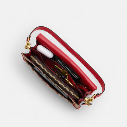 Tabby Shoulder Bag 26 In Signature Jacquard
