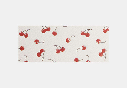 Medium City Tote Bag With Cherry Print