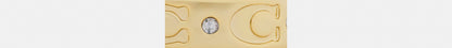 Repeated C Hinged Bangle