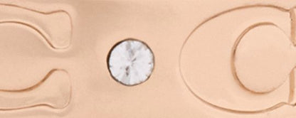 Repeated C Hinged Bangle