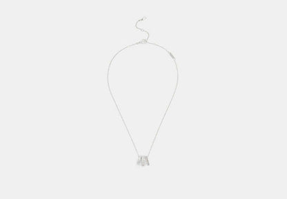 Repeated C Rondelle Necklace