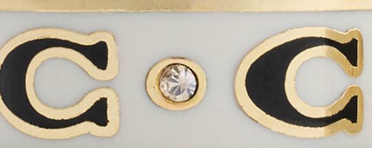 Repeated C Huggie Earrings