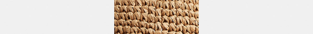 Straw Bucket Hat With Cherry Detail