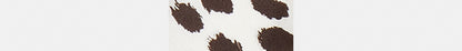 Wild Spots Print Silk Skinny Scarf