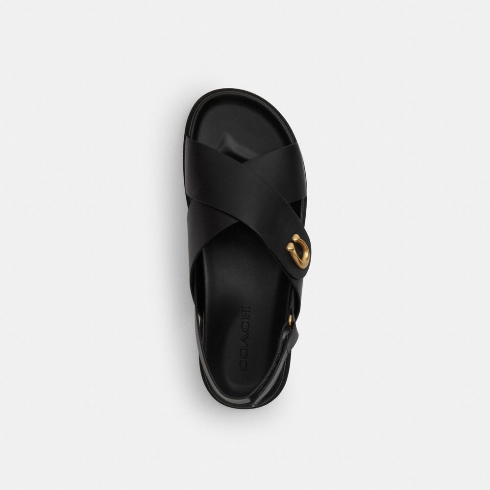 Sculpted C Criss Cross Sandal