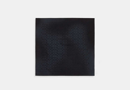 Textured Signature Print Bandana