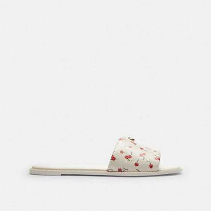 Holly Sandal With Cherry Print