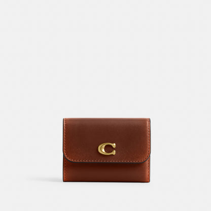 Essential Card Holder Wallet In Loved Leather