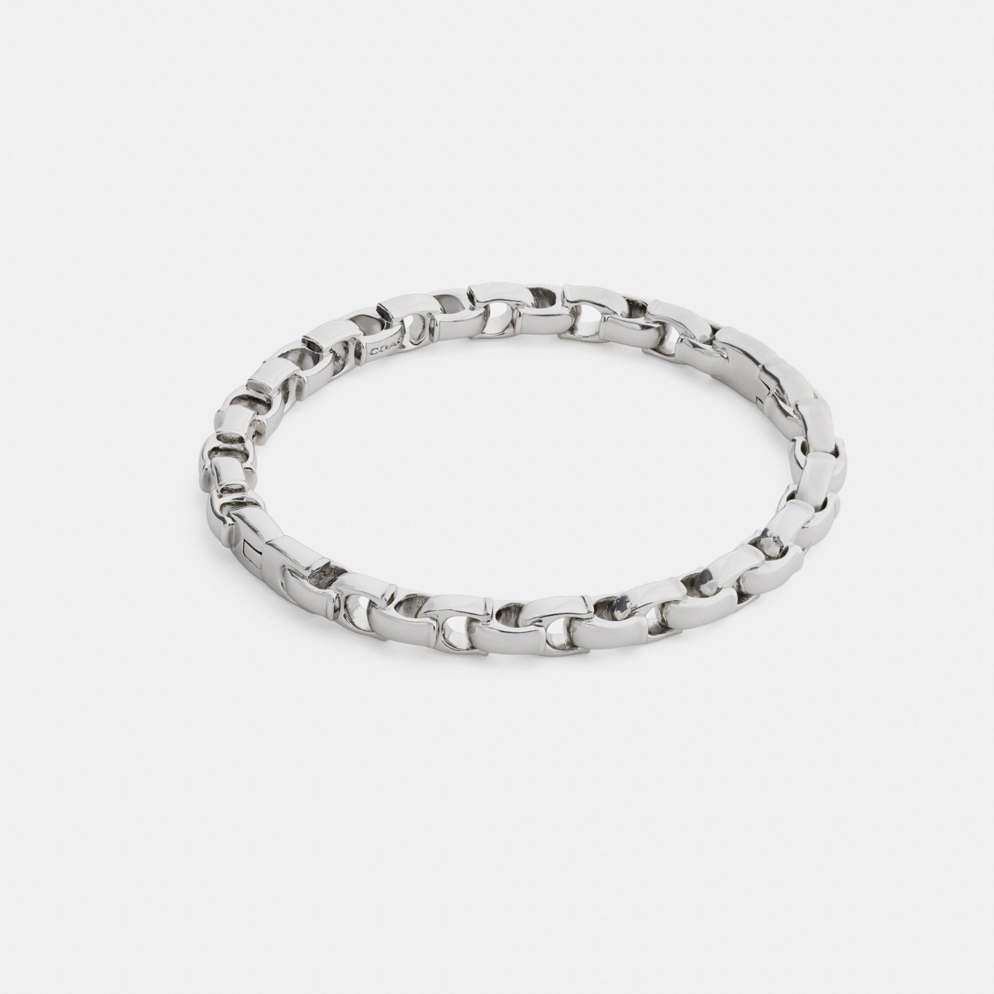 Signature Chain Hinged Bangle