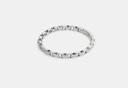 Signature Chain Hinged Bangle