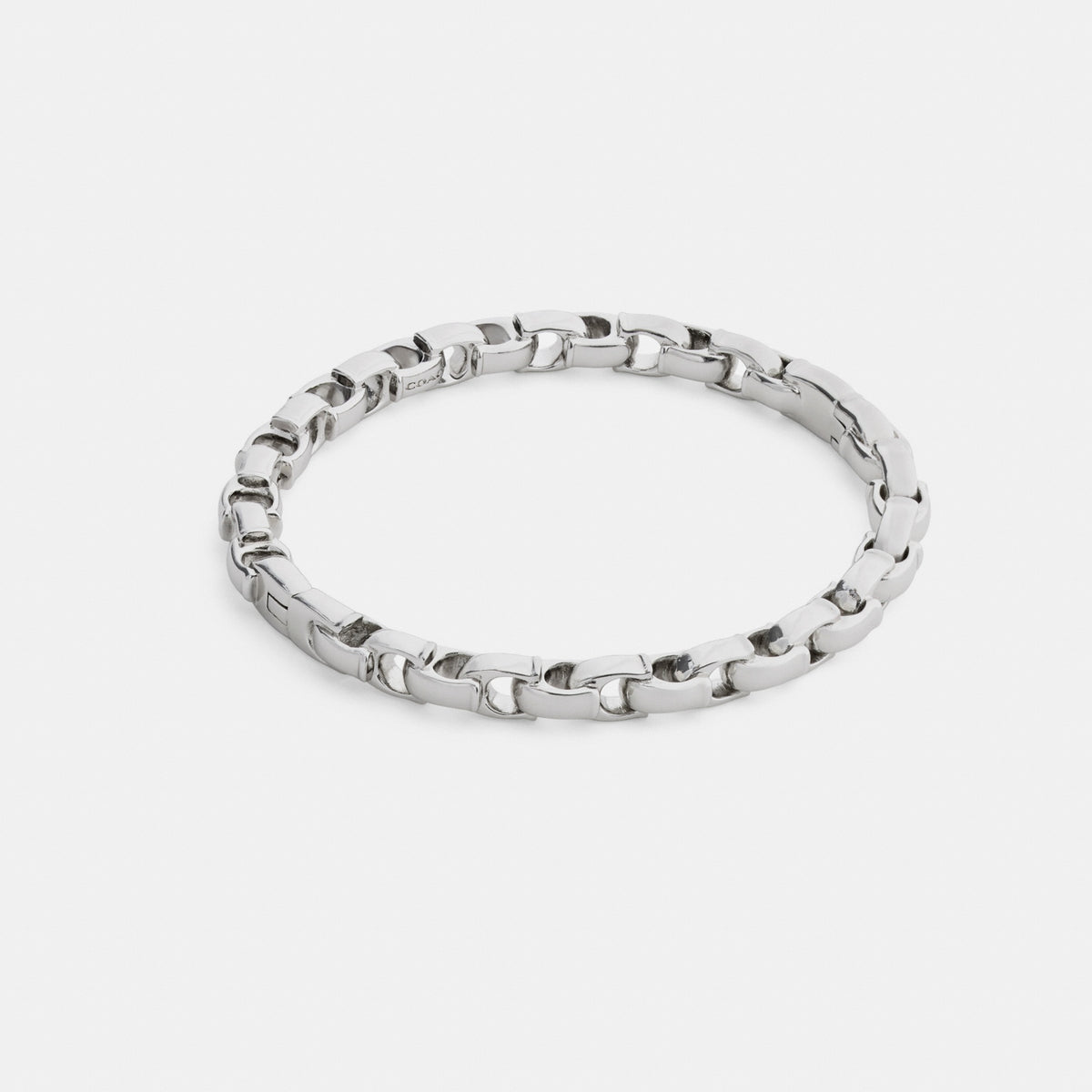 Signature Chain Hinged Bangle