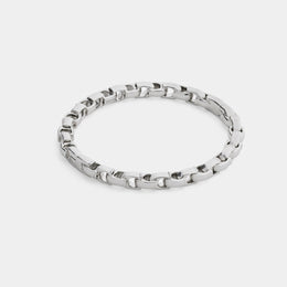 Signature Chain Hinged Bangle