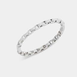 Signature Chain Hinged Bangle
