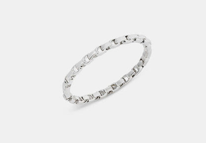 Signature Chain Hinged Bangle