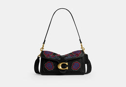 Tabby Shoulder Bag 26 With Embroidered Americana