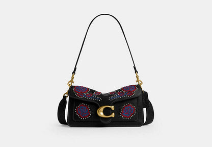 Tabby Shoulder Bag 26 With Embroidered Americana