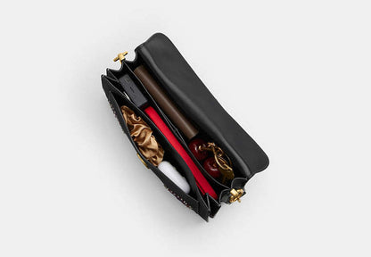 Tabby Shoulder Bag 26 With Embroidered Americana