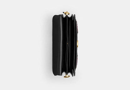 Tabby Shoulder Bag 26 With Embroidered Americana
