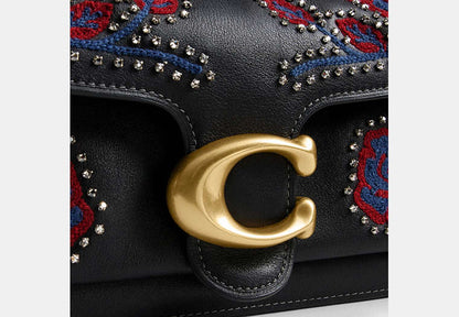 Tabby Shoulder Bag 26 With Embroidered Americana