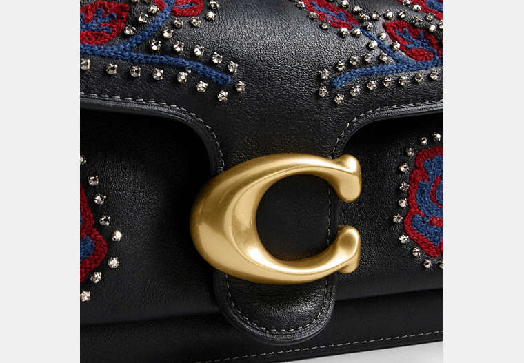 Tabby Shoulder Bag 26 With Embroidered Americana