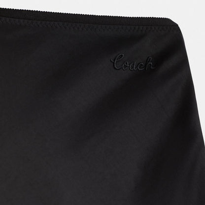 Restored Long Satin Midi Skirt