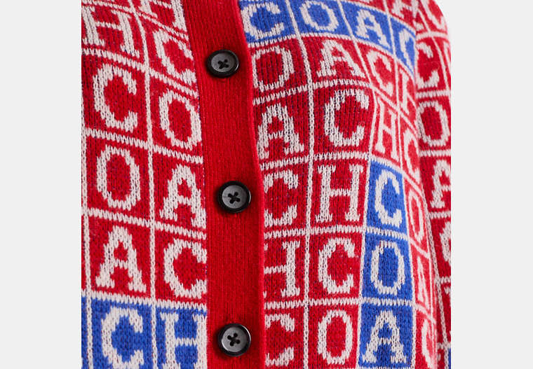 Restored Crossword Cardigan