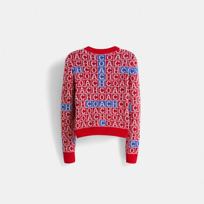 Restored Crossword Cardigan