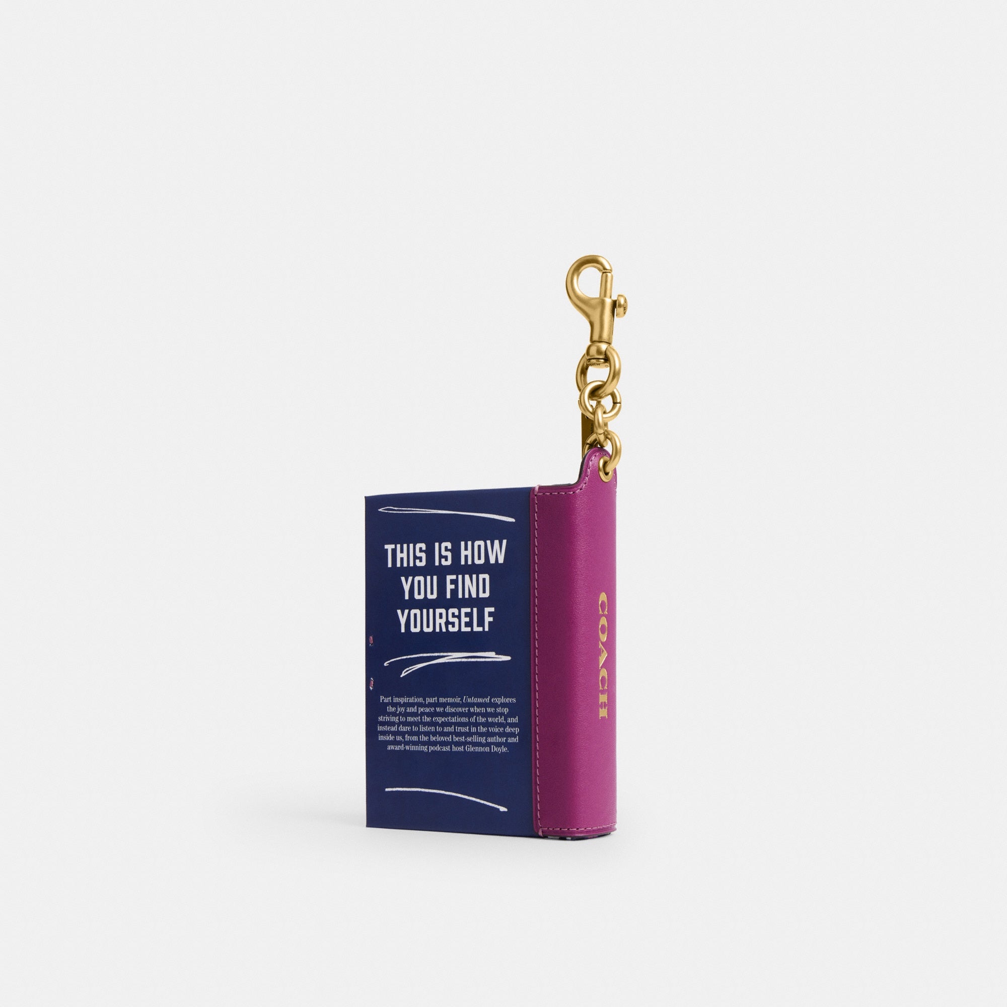 Untamed By Glennon Doyle Book Bag Charm