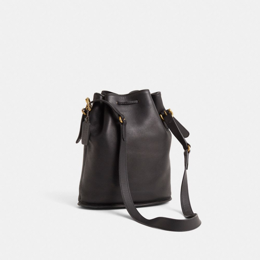 Vintage Equestrian Drawstring Bag