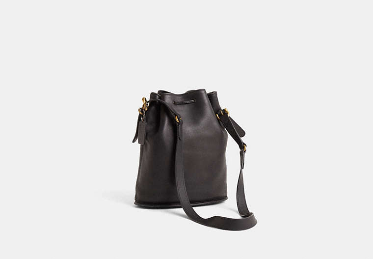 Vintage Equestrian Drawstring Bag