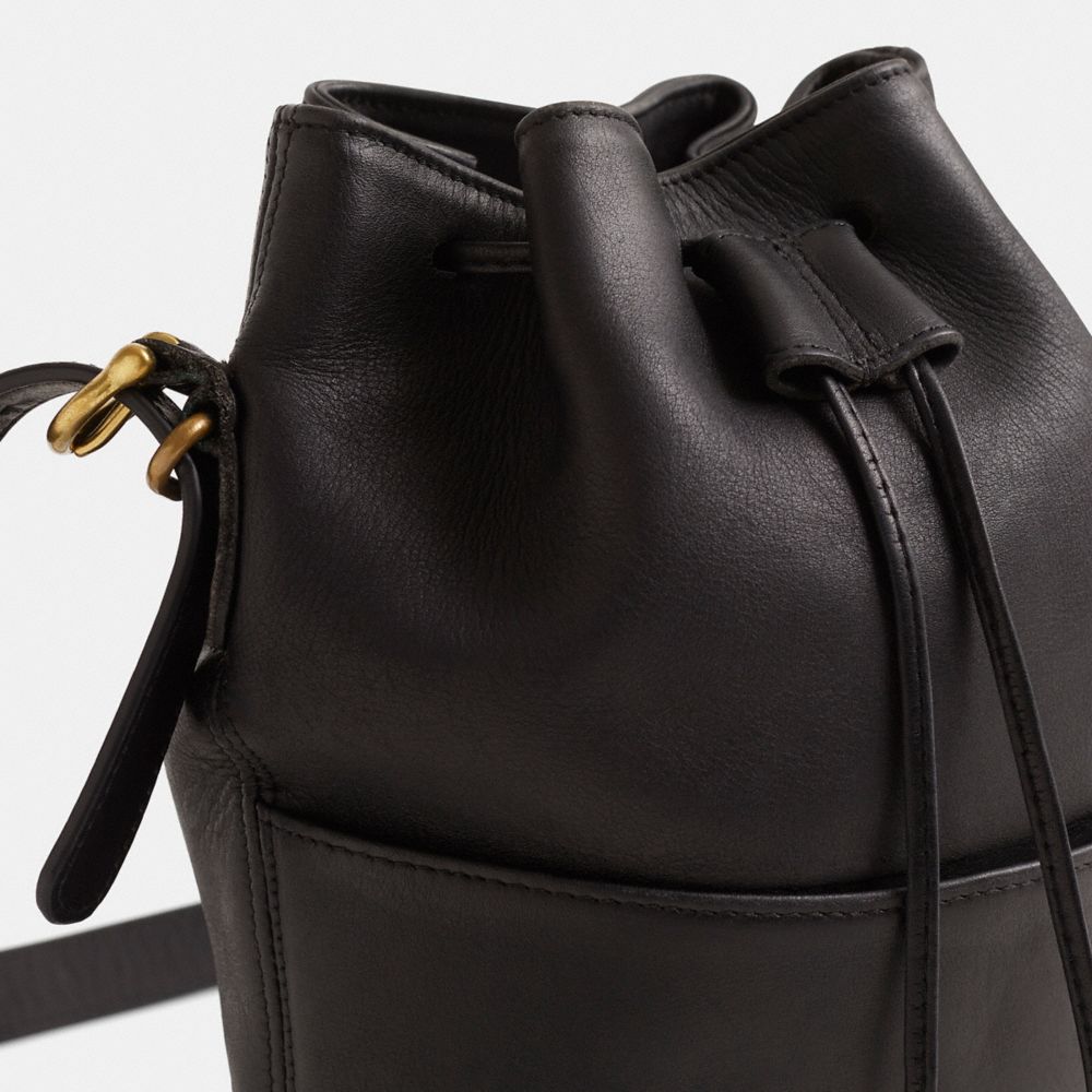 Vintage Equestrian Drawstring Bag