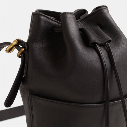 Vintage Equestrian Drawstring Bag