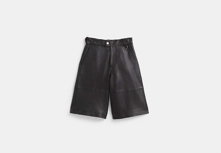 Restored Leather Shorts