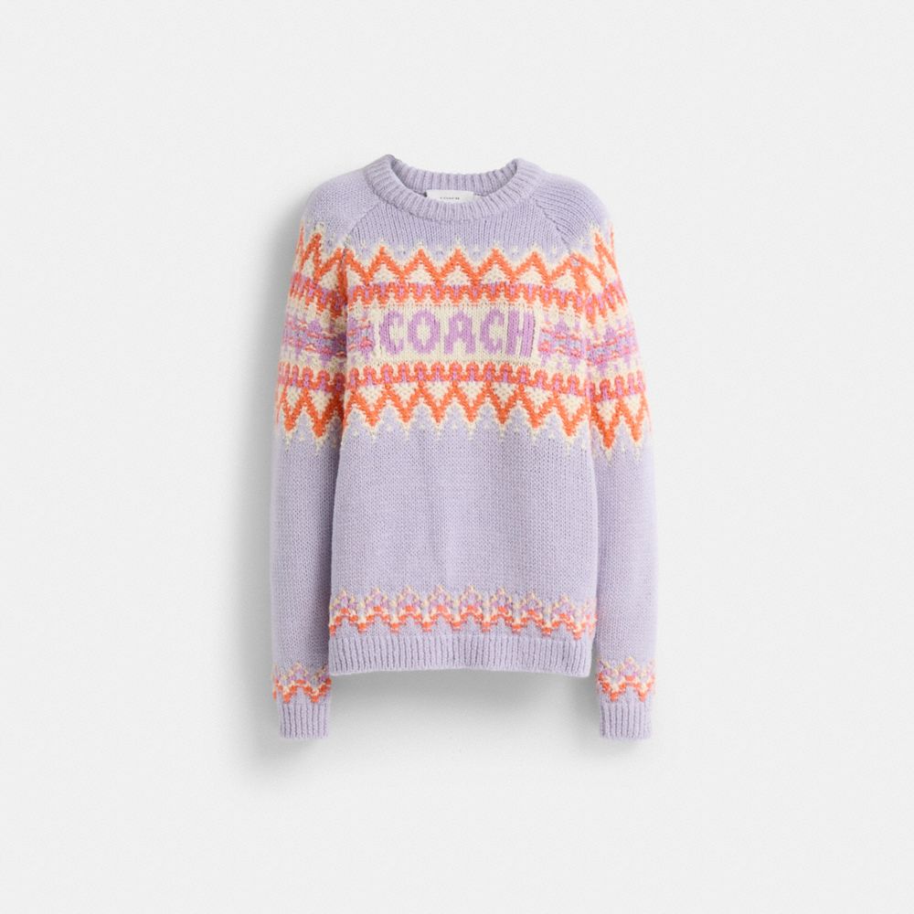 Restored Fair Isle Ski Sweater