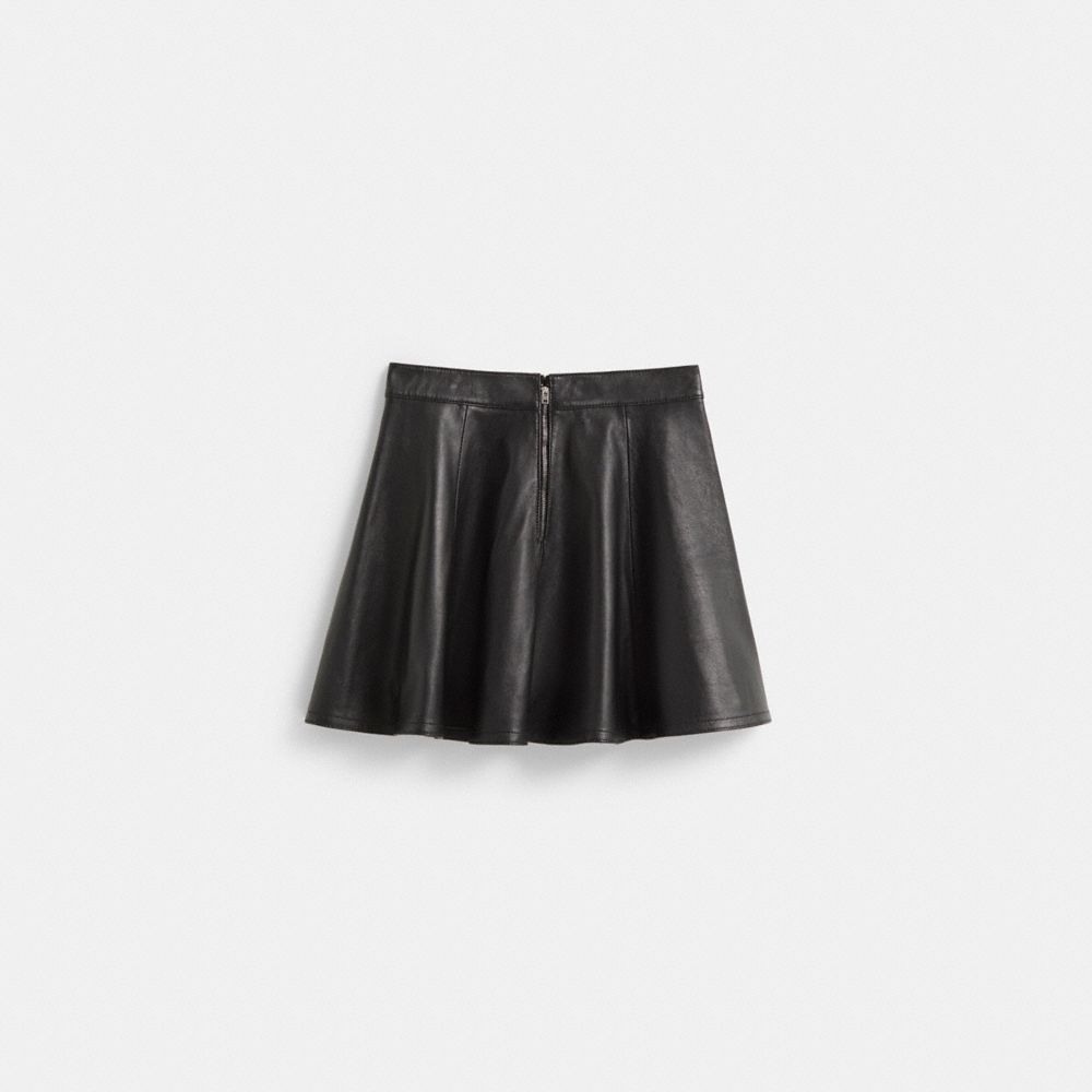 Restored Leather Cheerleader Skirt