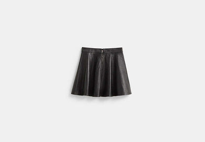 Restored Leather Cheerleader Skirt