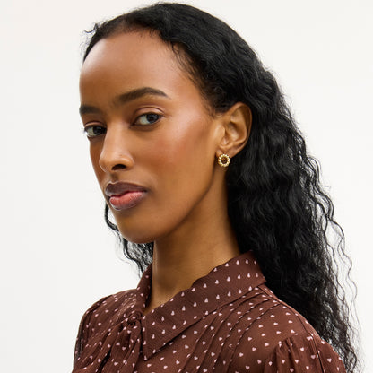 Signature Circle Stud Earrings