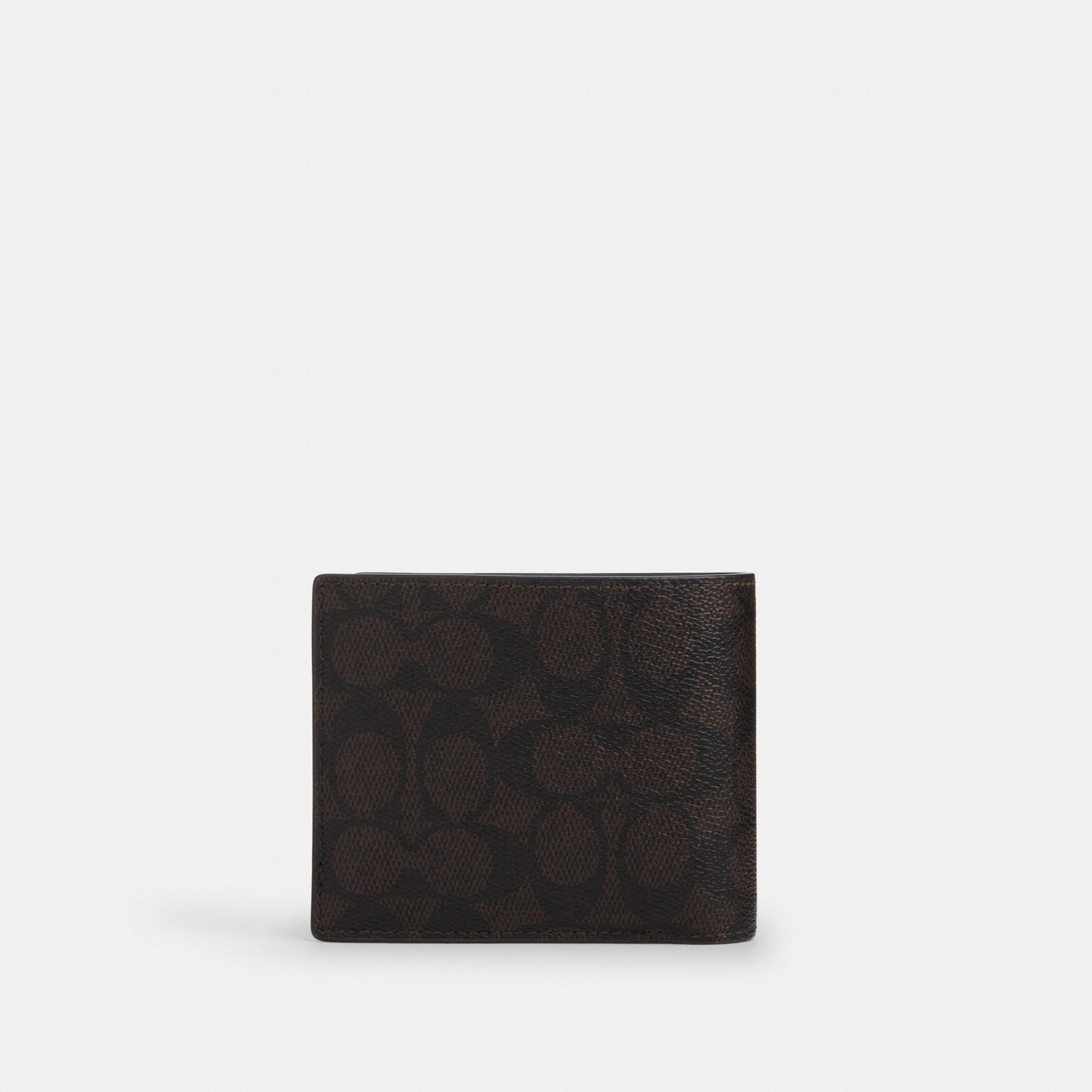 3-In-1 Wallet In Signature Canvas With Patches