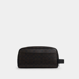 Large Travel Kit In Signature Canvas With Patches
