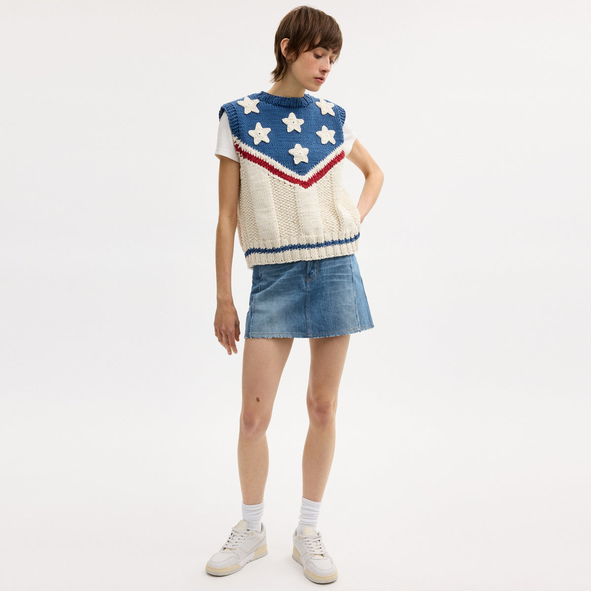 American Star Sweater Vest