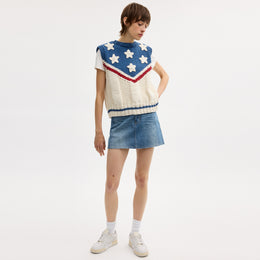 American Star Sweater Vest
