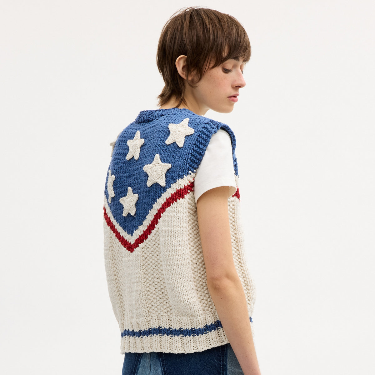American Star Sweater Vest