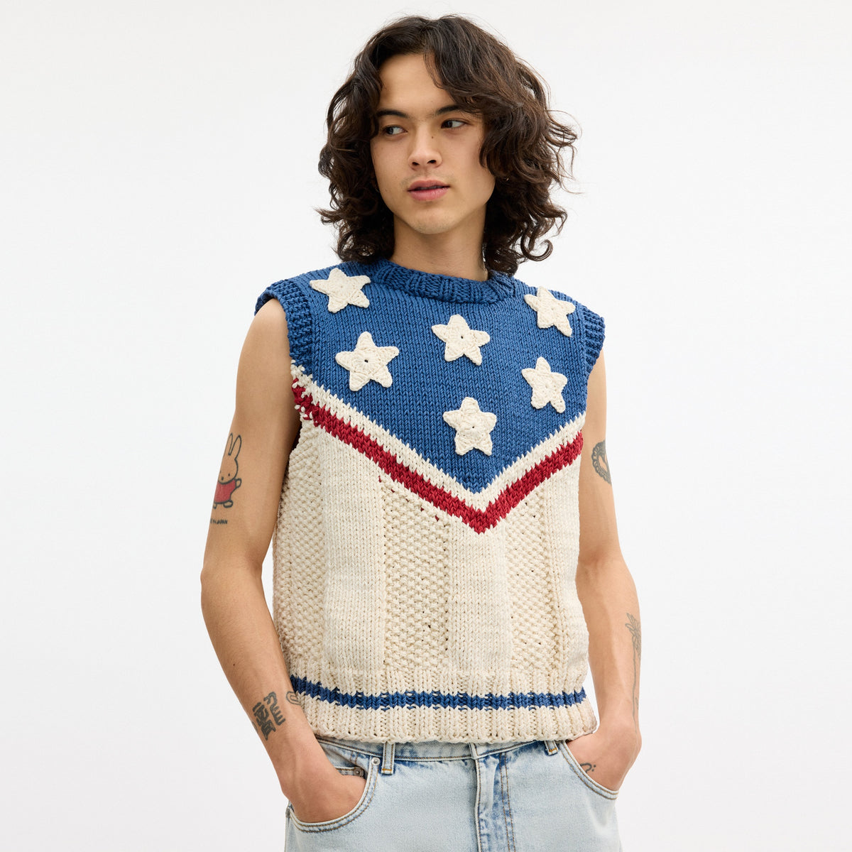 American Star Sweater Vest