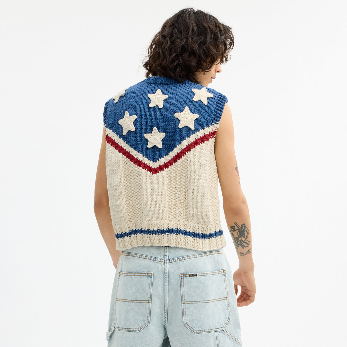 American Star Sweater Vest