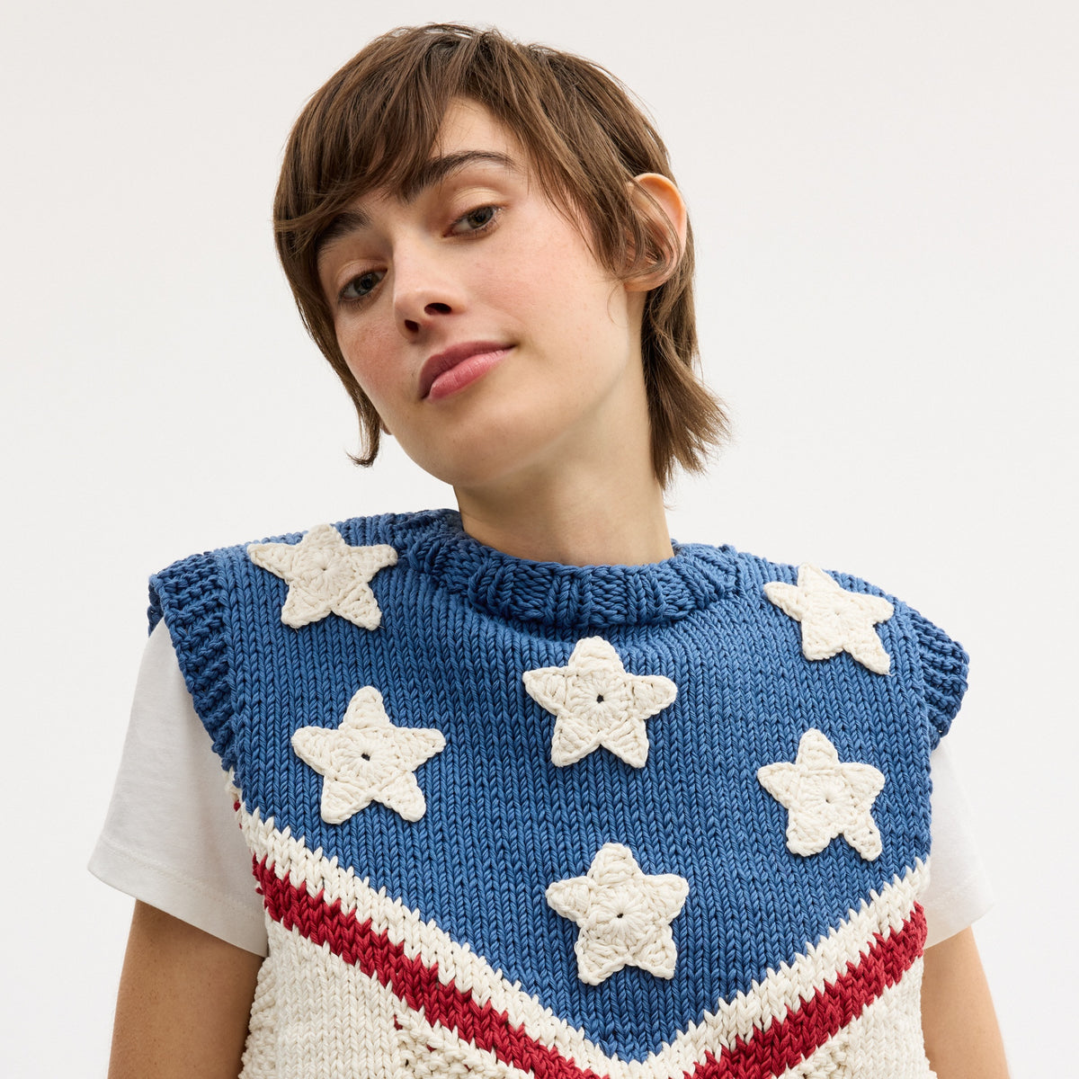 American Star Sweater Vest