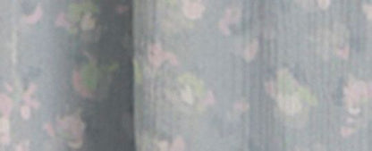 Restored Ruffle Front Dress With Gathered Yoke
