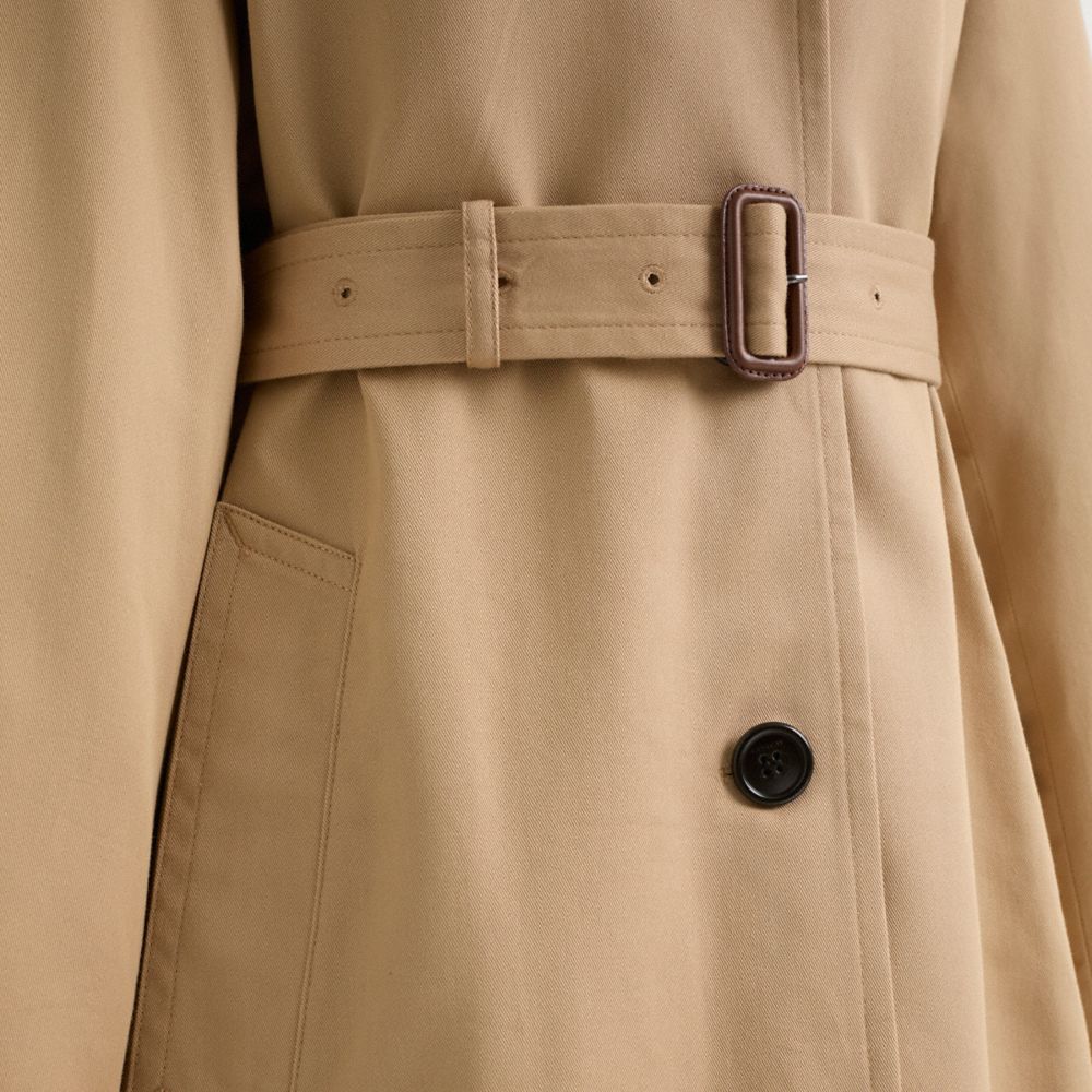Restored Oversized Trench Coat