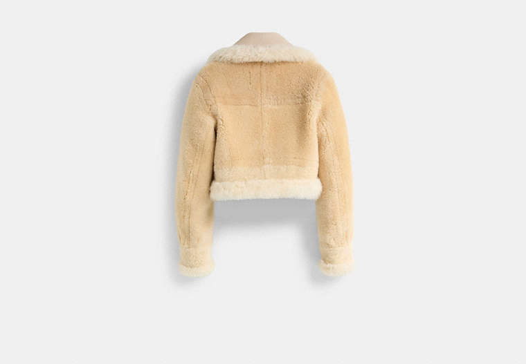 Restored All Over Shearling Shrunken Aviator