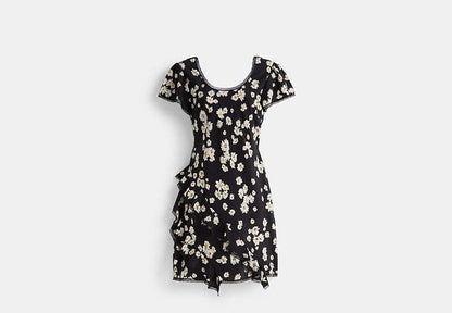 Restored Floral Mini Dress