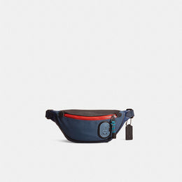 Restored Rivington Belt Bag 7 In Colorblock With Coach Patch